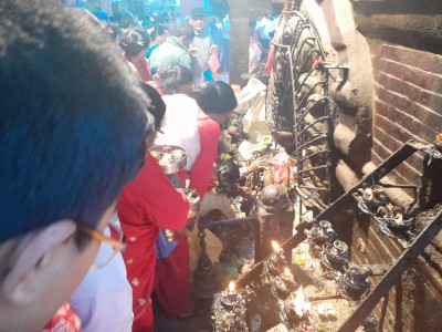  महानवमीका अवसरमा तलेजु भवानी मन्दिर सबैका लागि खुला 